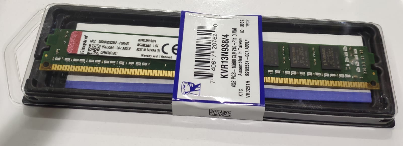 KINGSTON KVR13N9S8/4 4GB 1333MHZ DDR3 | tekizmir.com