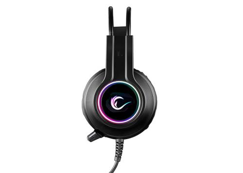 rampage rm k15 x master siyah usb 7 1 rgb ledli gaming oyuncu mikrofonlu kulaklik